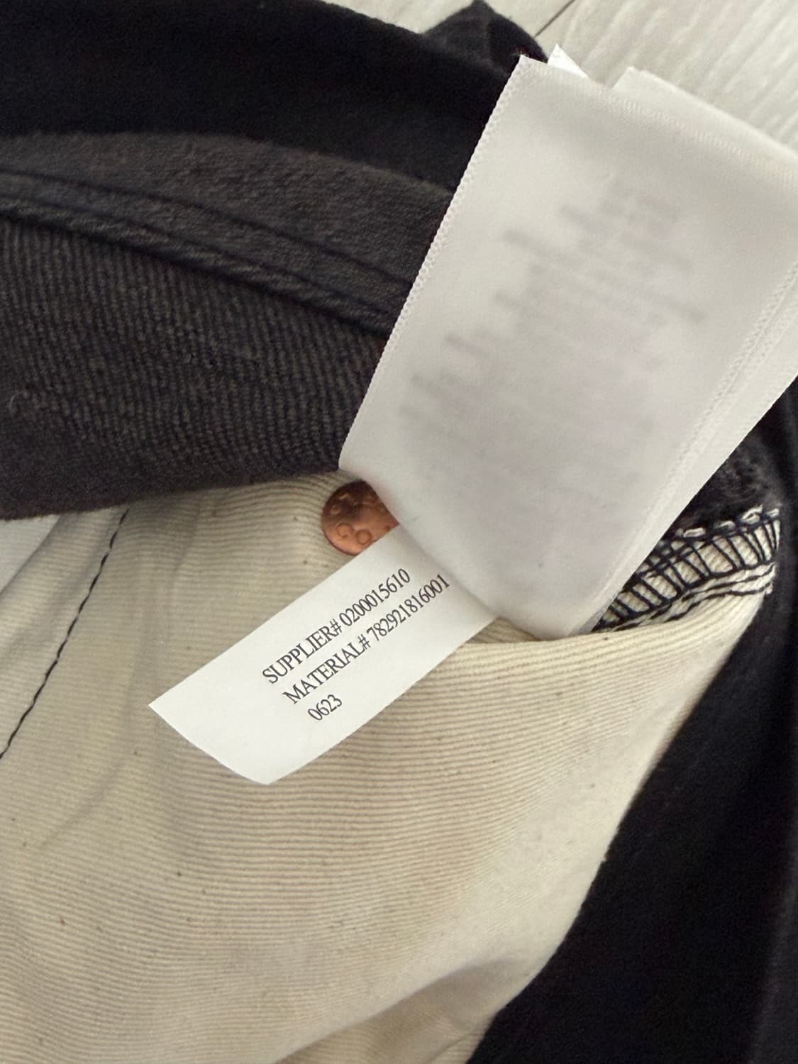 [RRL] 더블알엘 빈파포 블랙온블랙 33x32 상품이미지6