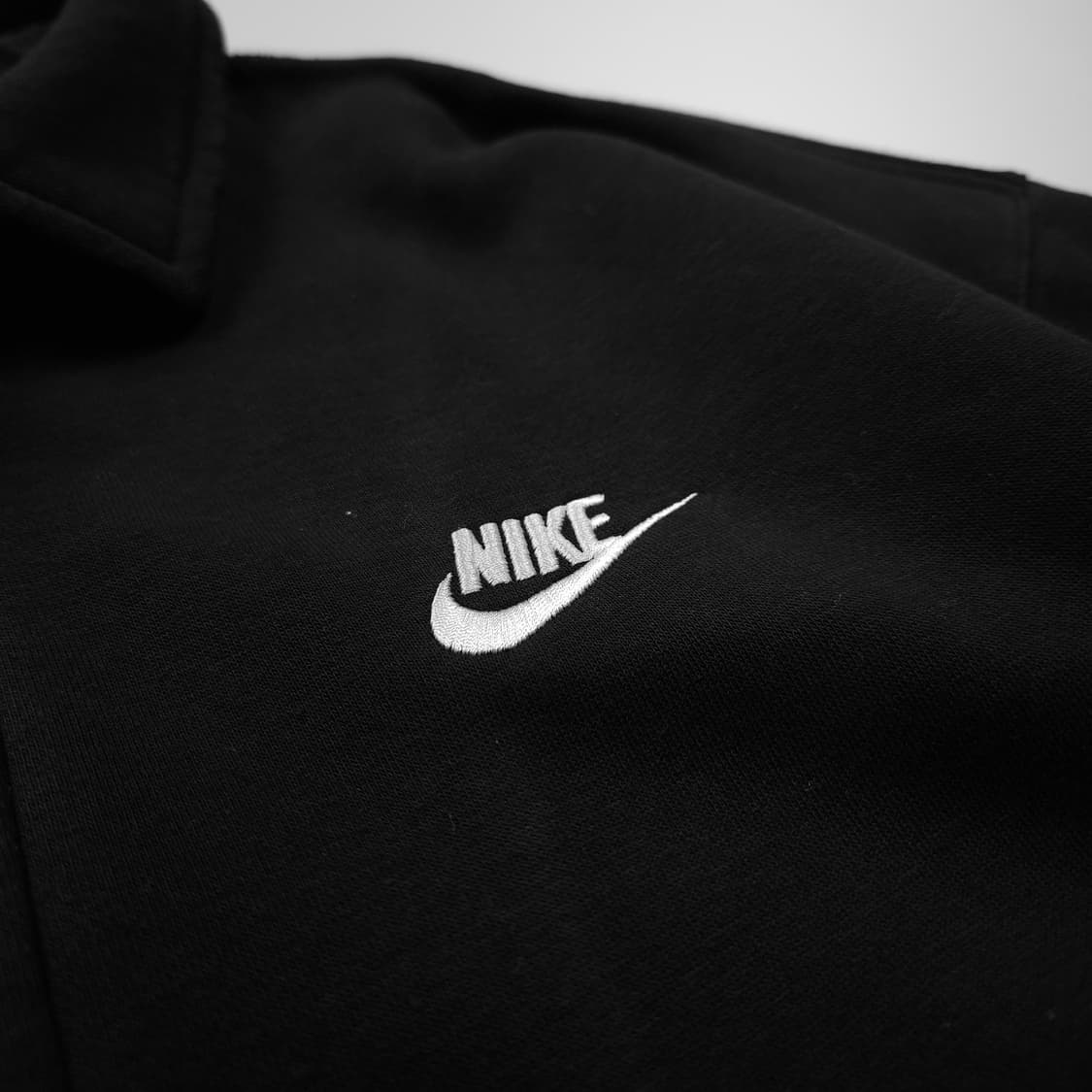 나이키 신형 스웻 집업 자켓 블랙 (105)  상품이미지3