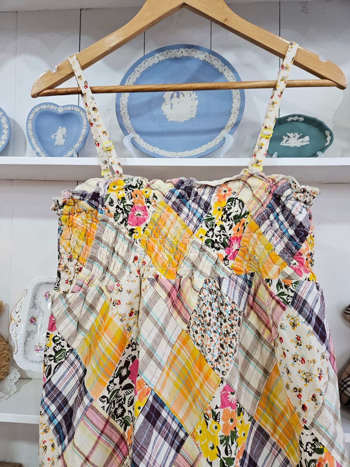 패치워크 원피스 상품이미지6