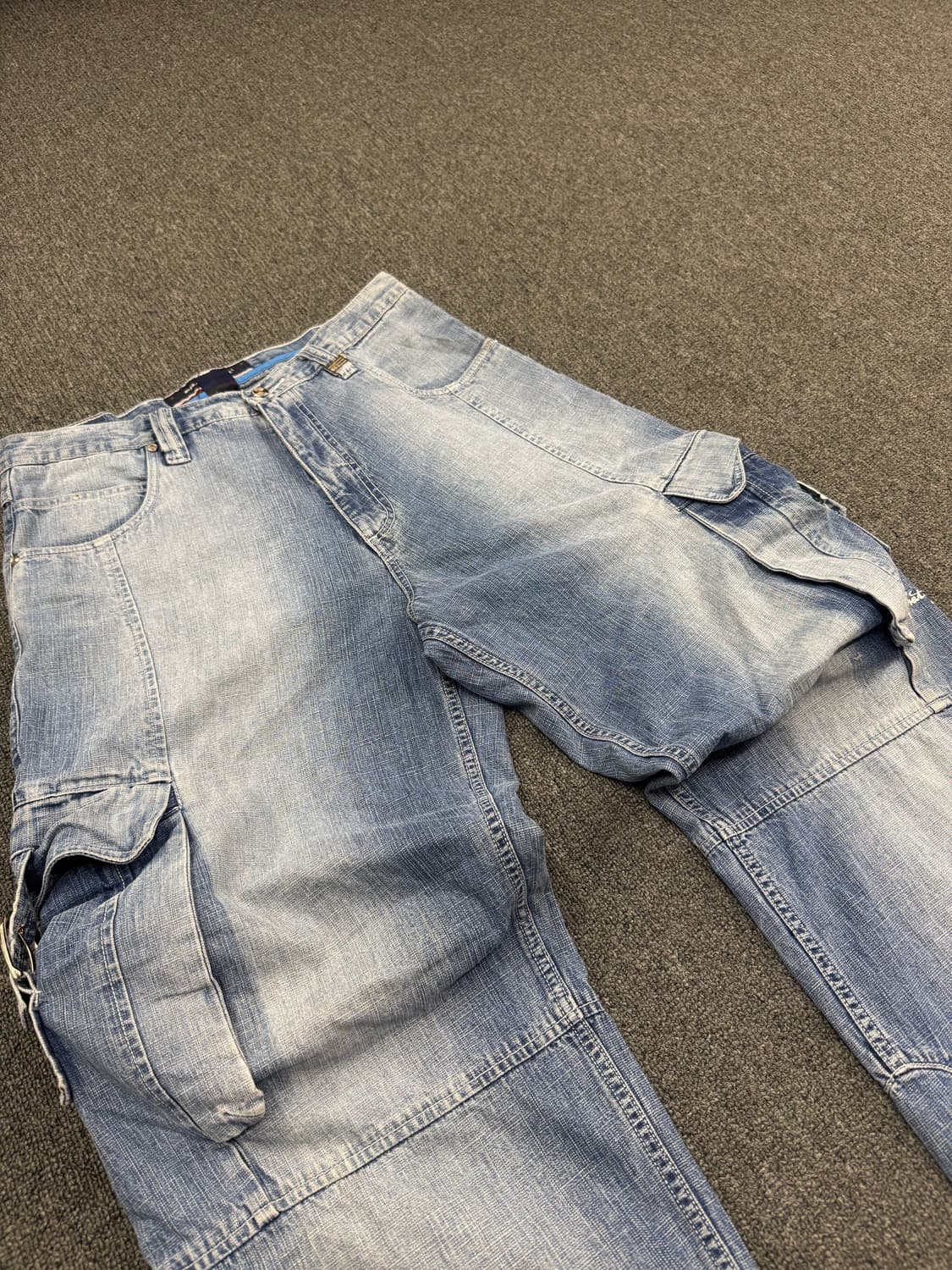 팻 팜 빈티지 카고 데님팬츠 올드스쿨 힙합팬츠 상품이미지2