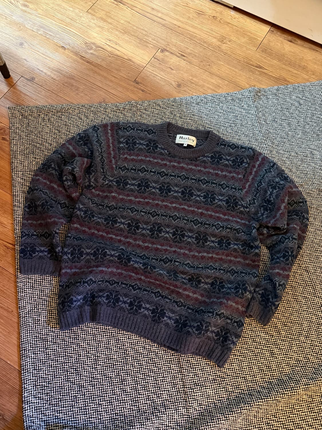 할리오브스코트랜드 페어아일 니트 M 상품이미지1