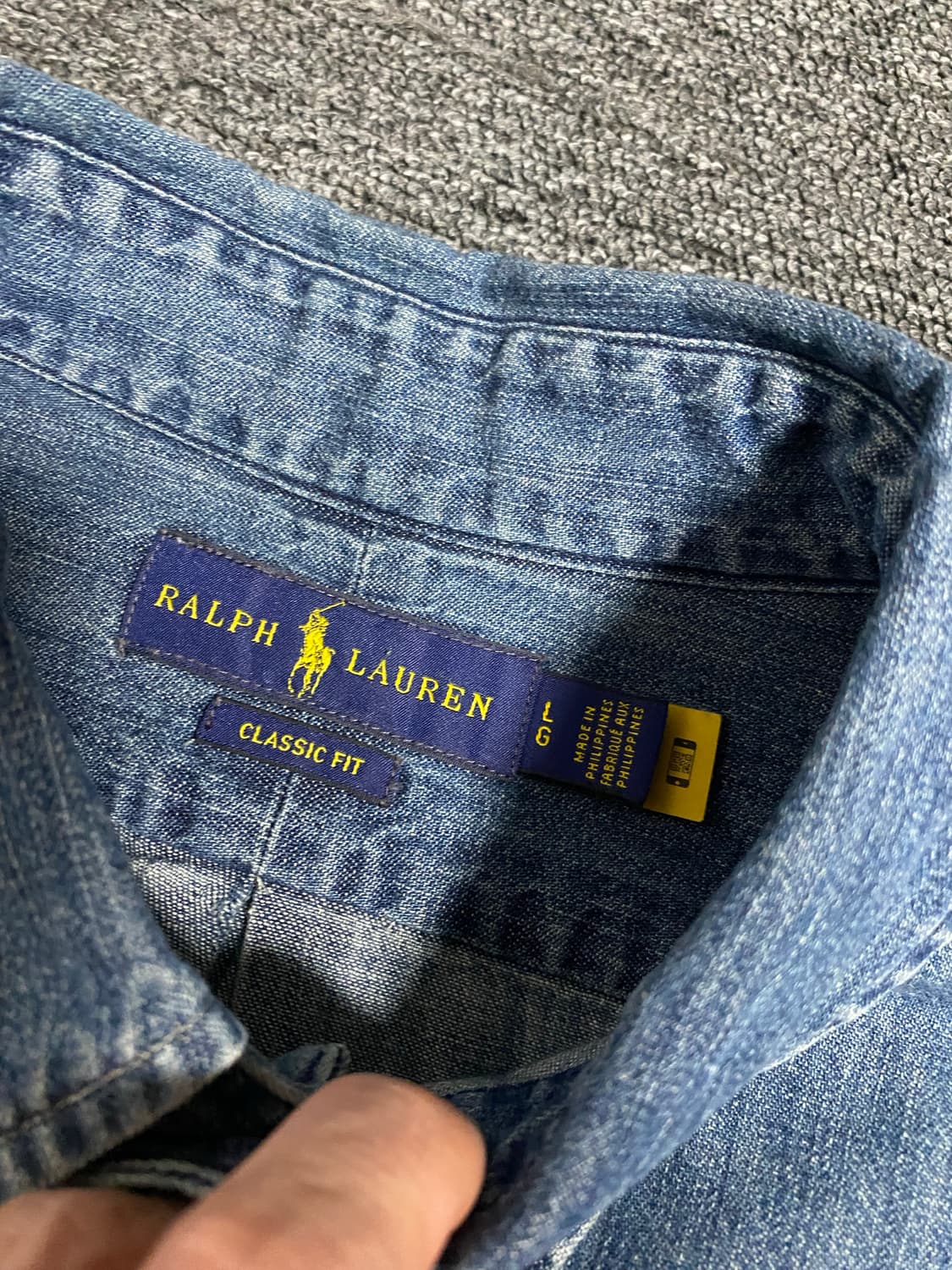 거의 새옷 옷정리 급처중. 최신형 QR택 폴로 청남방 상품이미지8