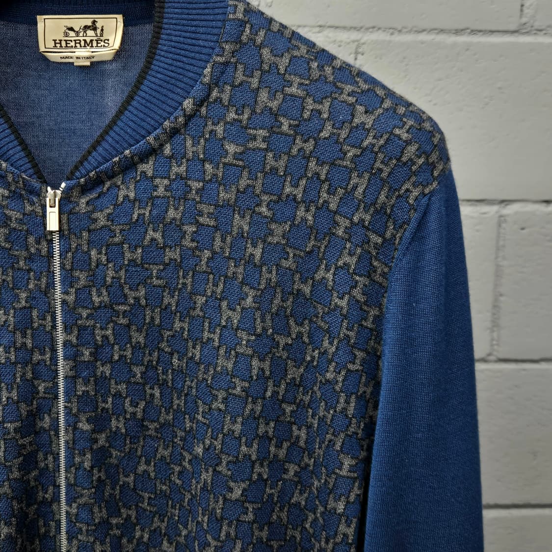 에르메스 H 멀티로고 캐시미어 니트 집업 L 상품이미지5