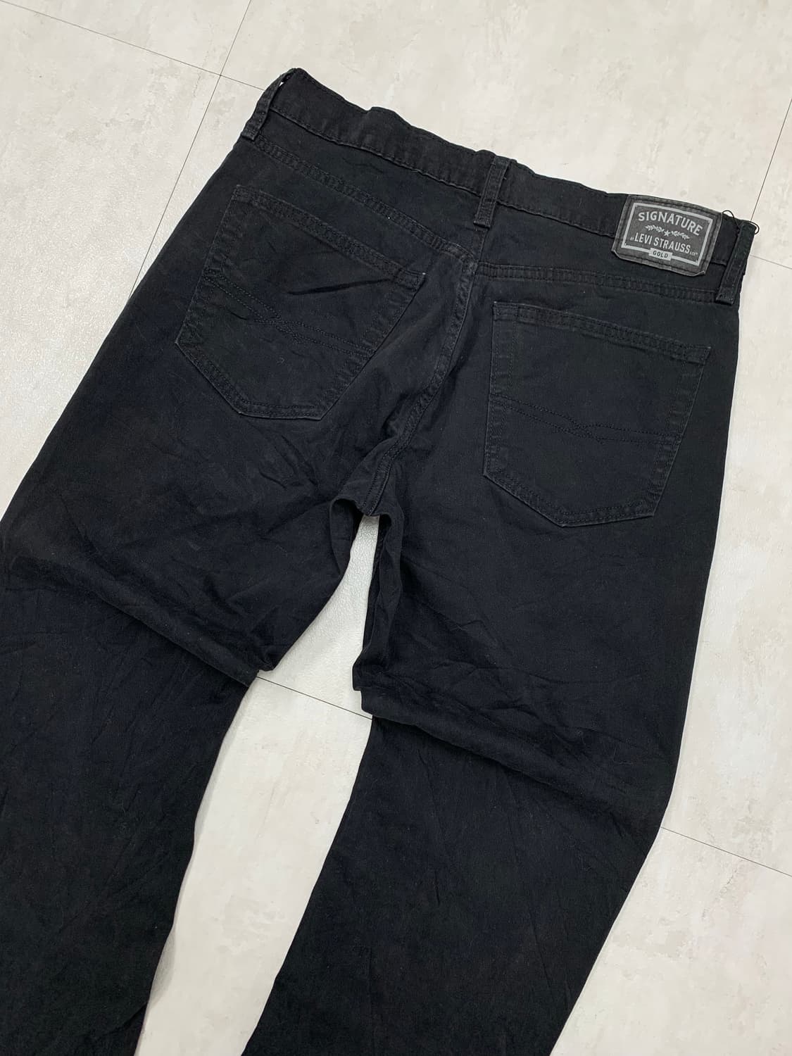 리바이스 블랙 코튼 팬츠 #562 상품이미지7