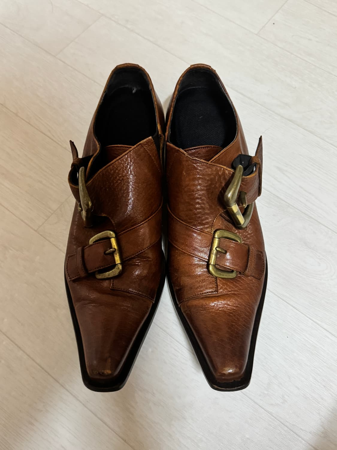 훕데두 레더 벨크로 슈즈 상품이미지3