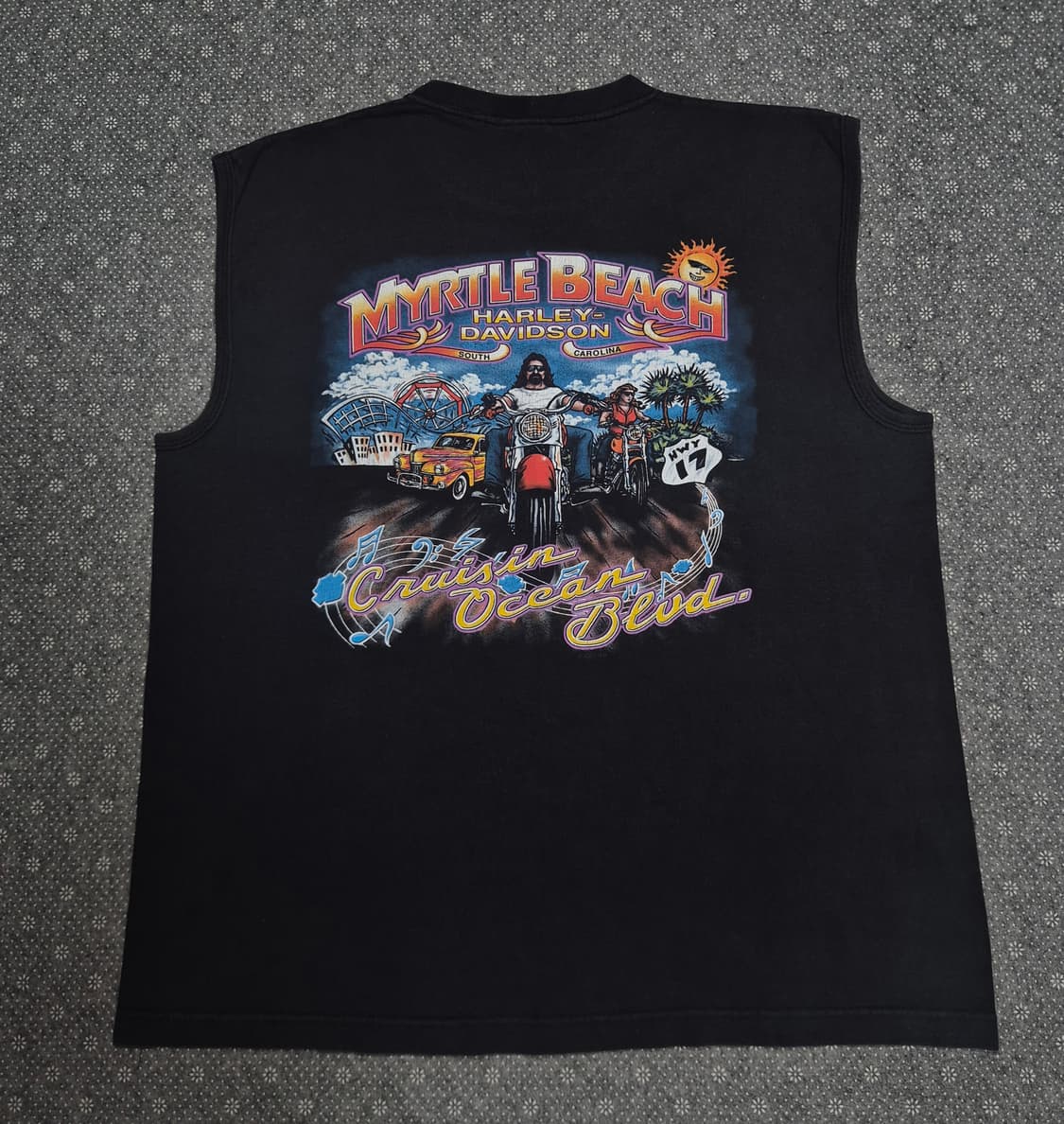 [XL]00s US made 할리데이비슨 머틀비치 딜러샵-A122 상품이미지1