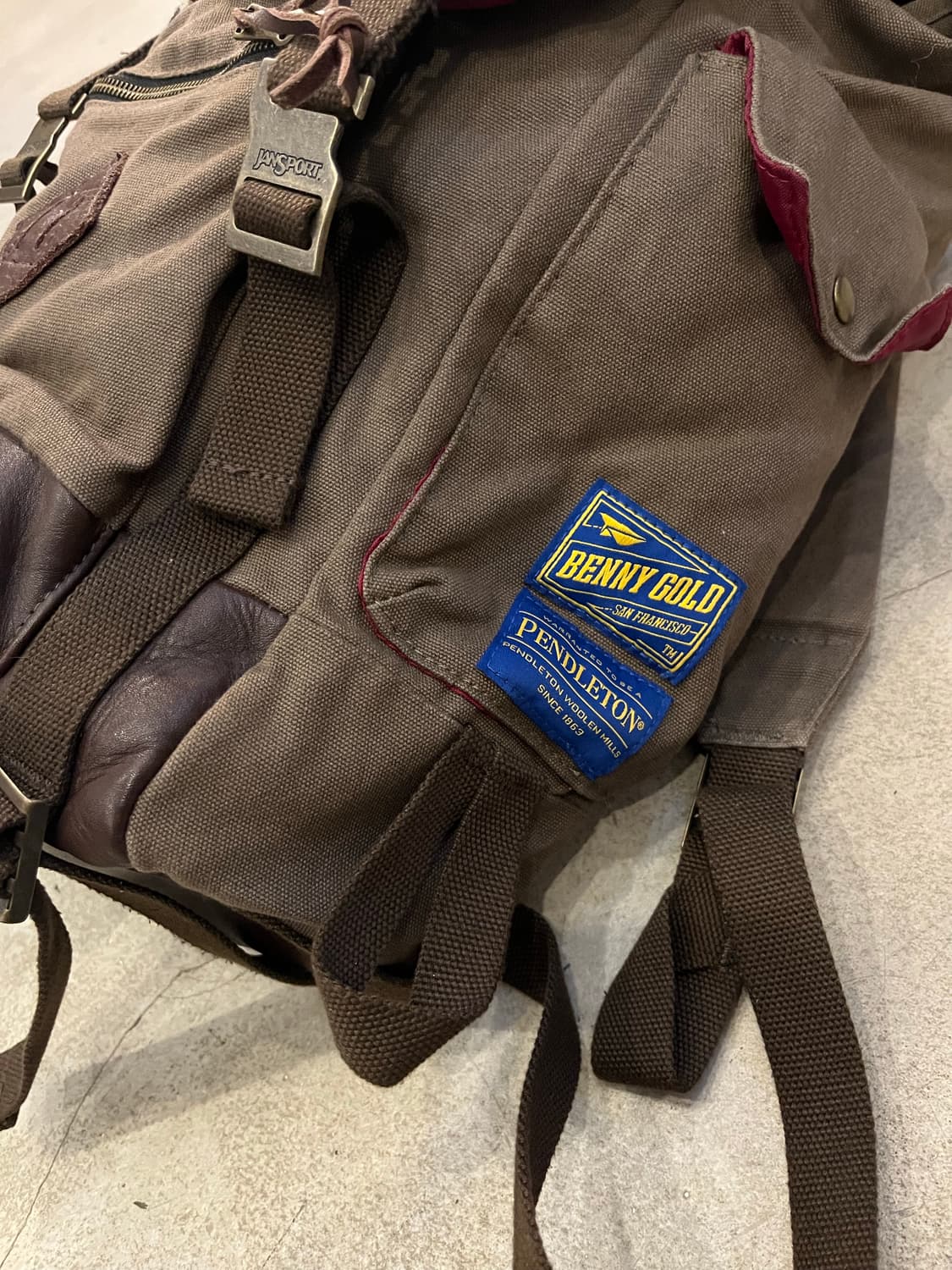 빈티지 잔스포츠 백팩 상품이미지5