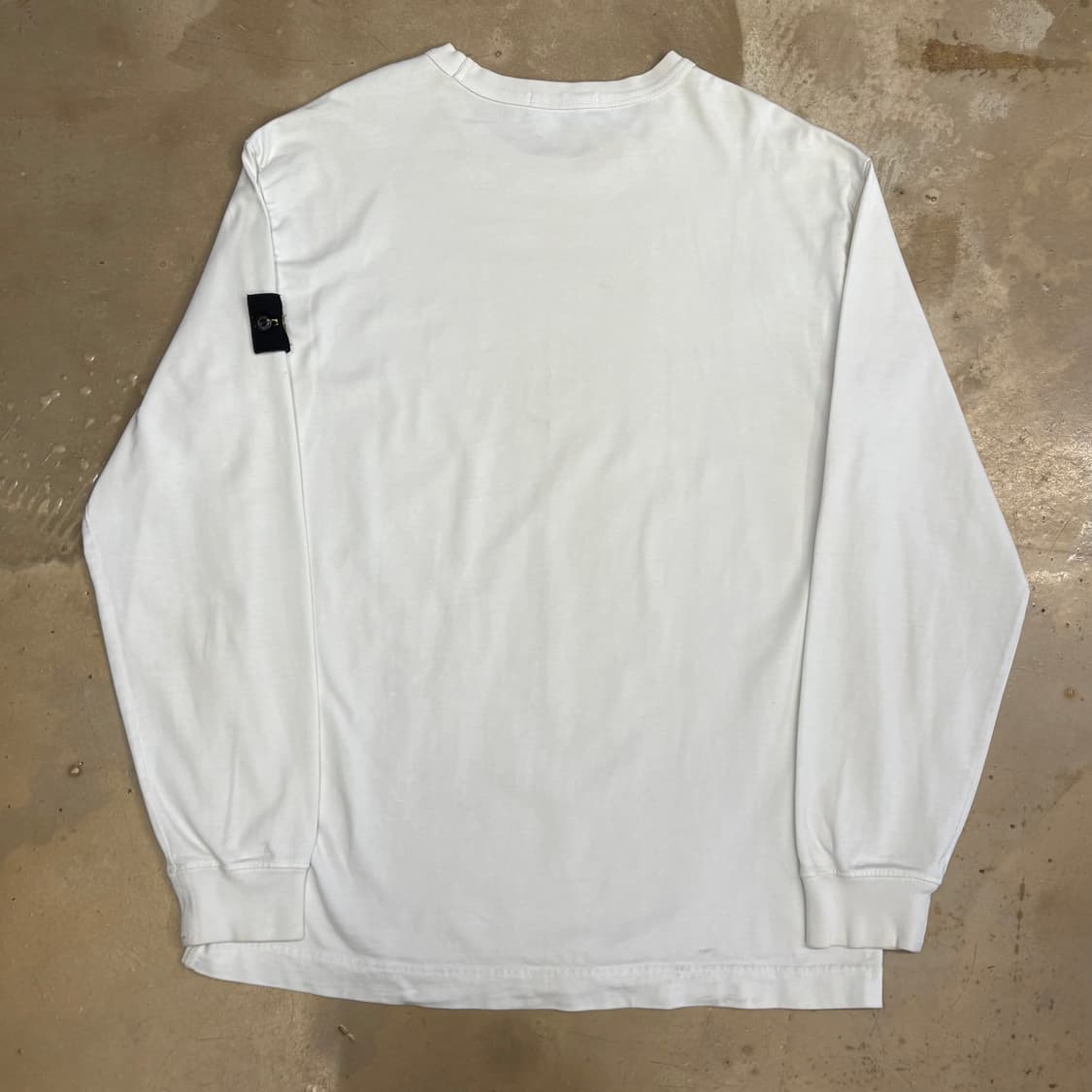 XL 스톤아일랜드 화이트 롱슬리브 상품이미지3