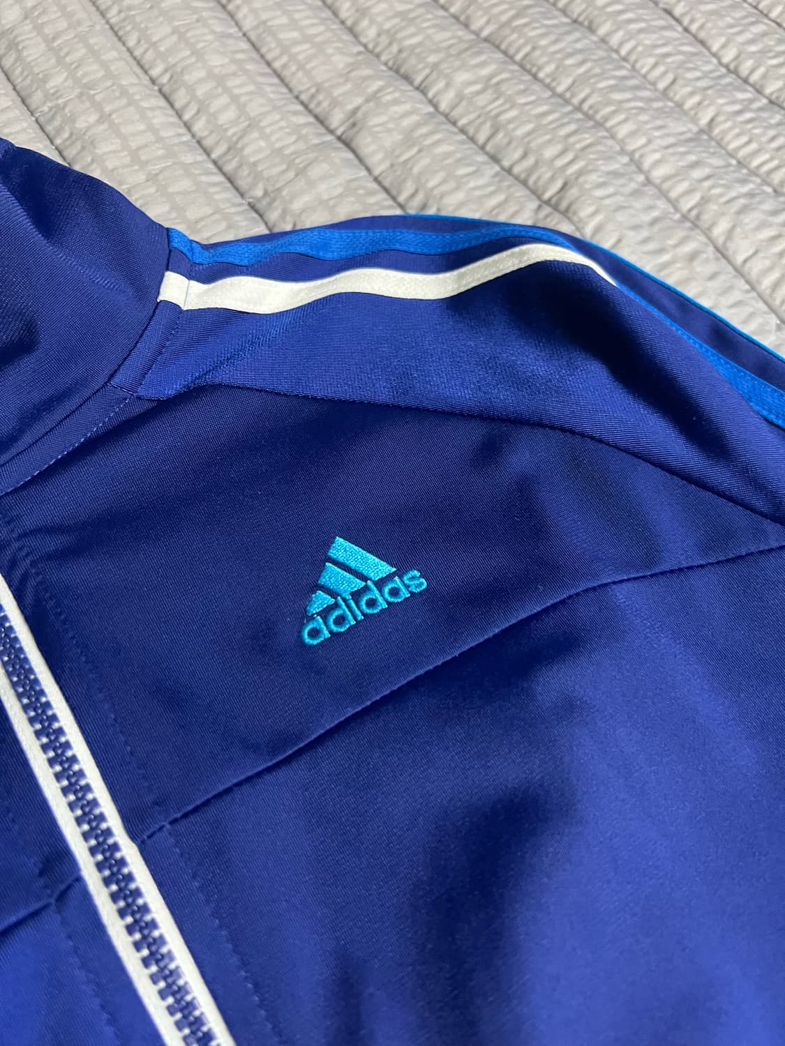 아디다스 에센셜 트랙탑 95 블루 상품이미지3