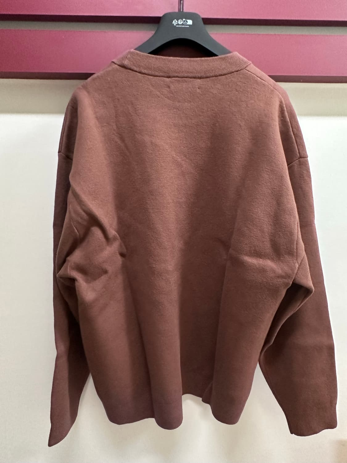 [새상품] COS 릴렉스드핏 울니트 (브라운)L  상품이미지3