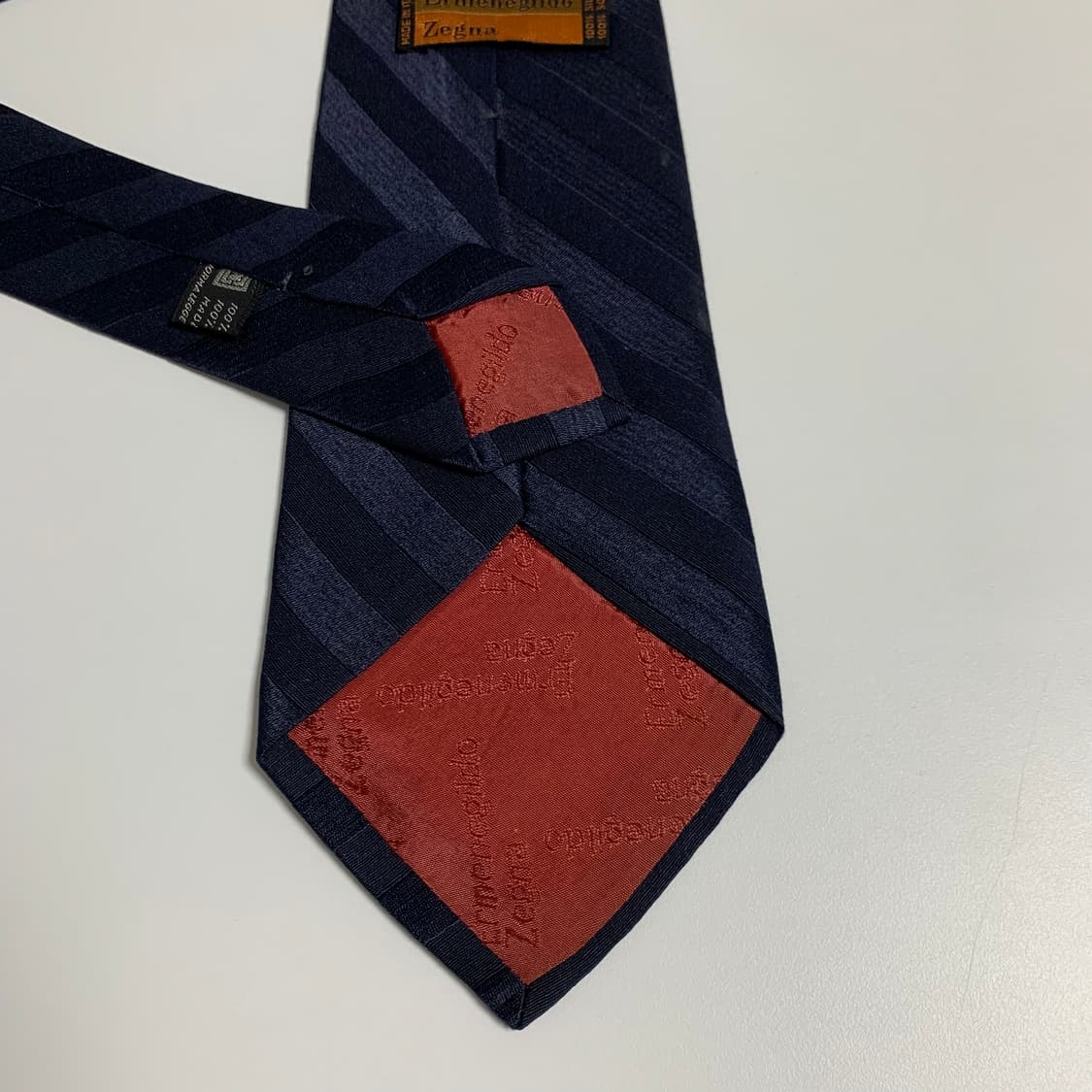 에르메네질도 제냐 레지멘탈 클래식 명품넥타이 100실크 이태리 A+ 상품이미지6