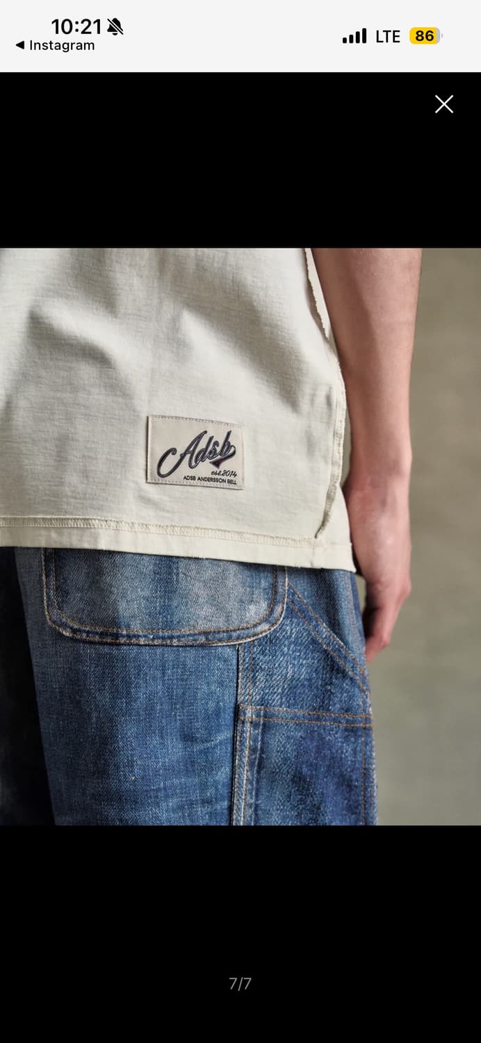 앤더슨벨 하트 티셔츠 상품이미지4