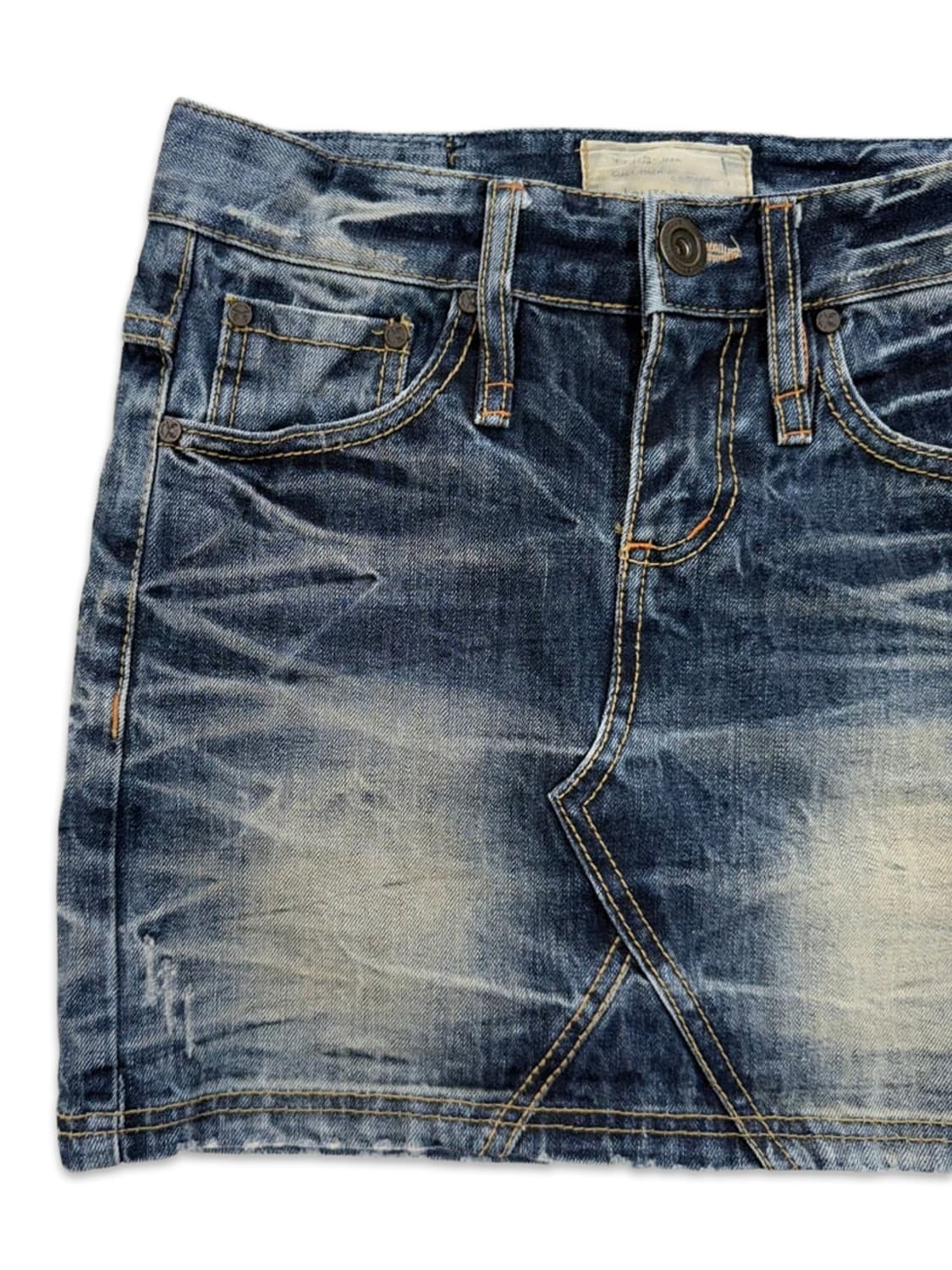 빈티지 Lolita jeans 펑크 로우라이즈 데님 스커트 상품이미지4