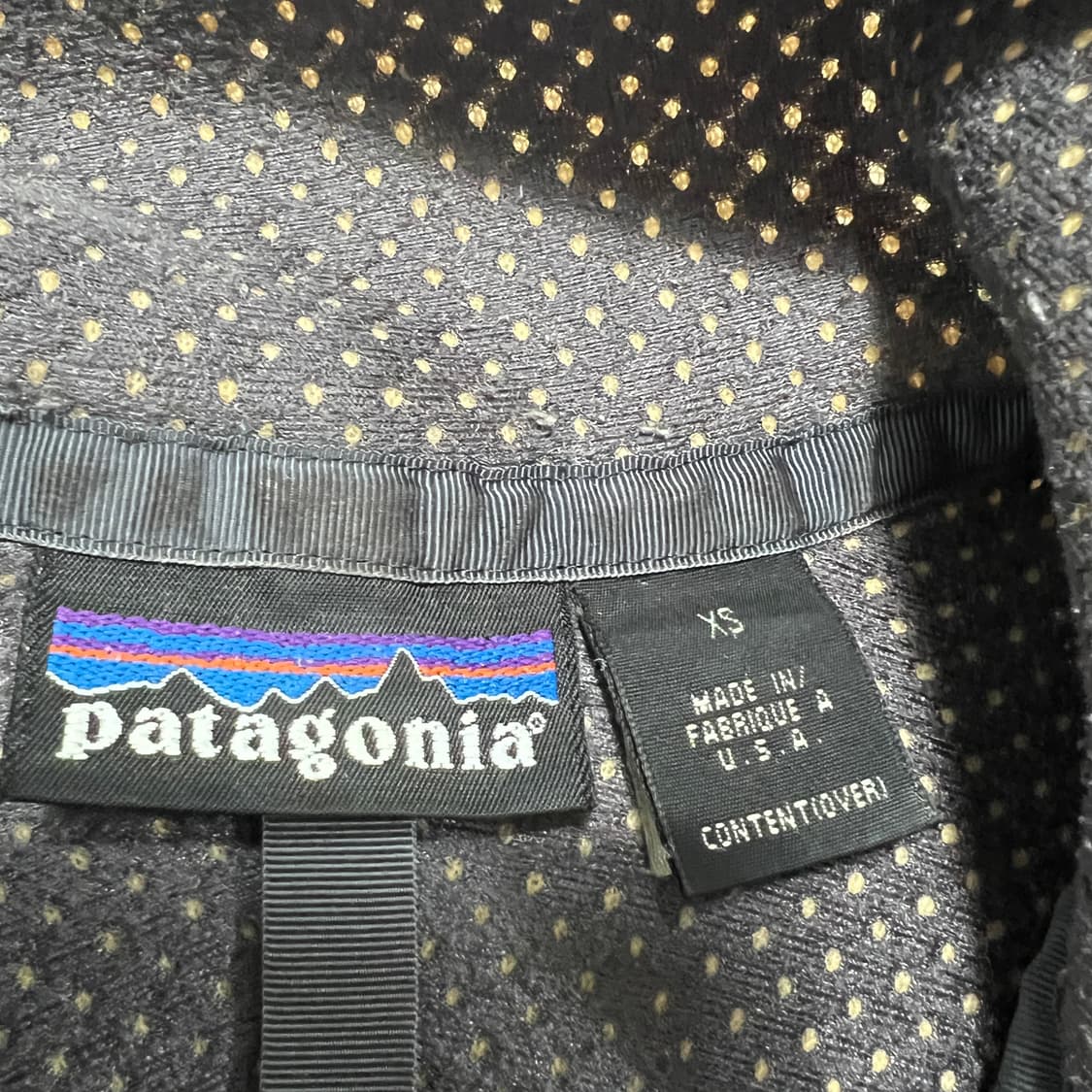 Patagonia 90s 레트로 딥파일 플리스(Xs) 상품이미지5