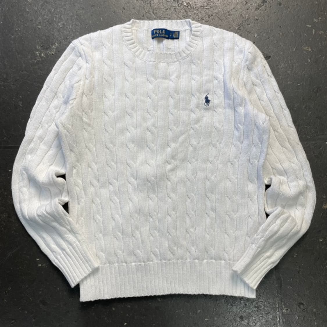 90 폴로 랄프로렌 신형 꽈배기 니트 상품이미지1