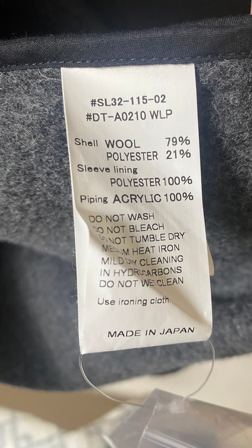 단톤 울 자켓 상품이미지5