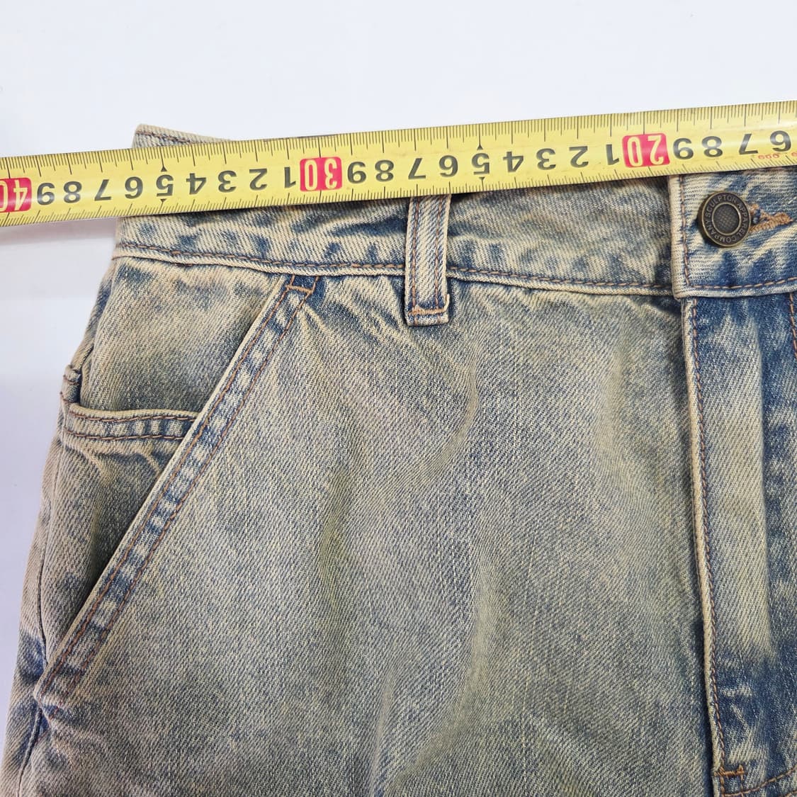 [SCULPTOR] 스컬프터 빈티지 그린 카고 데님 팬츠 상품이미지8