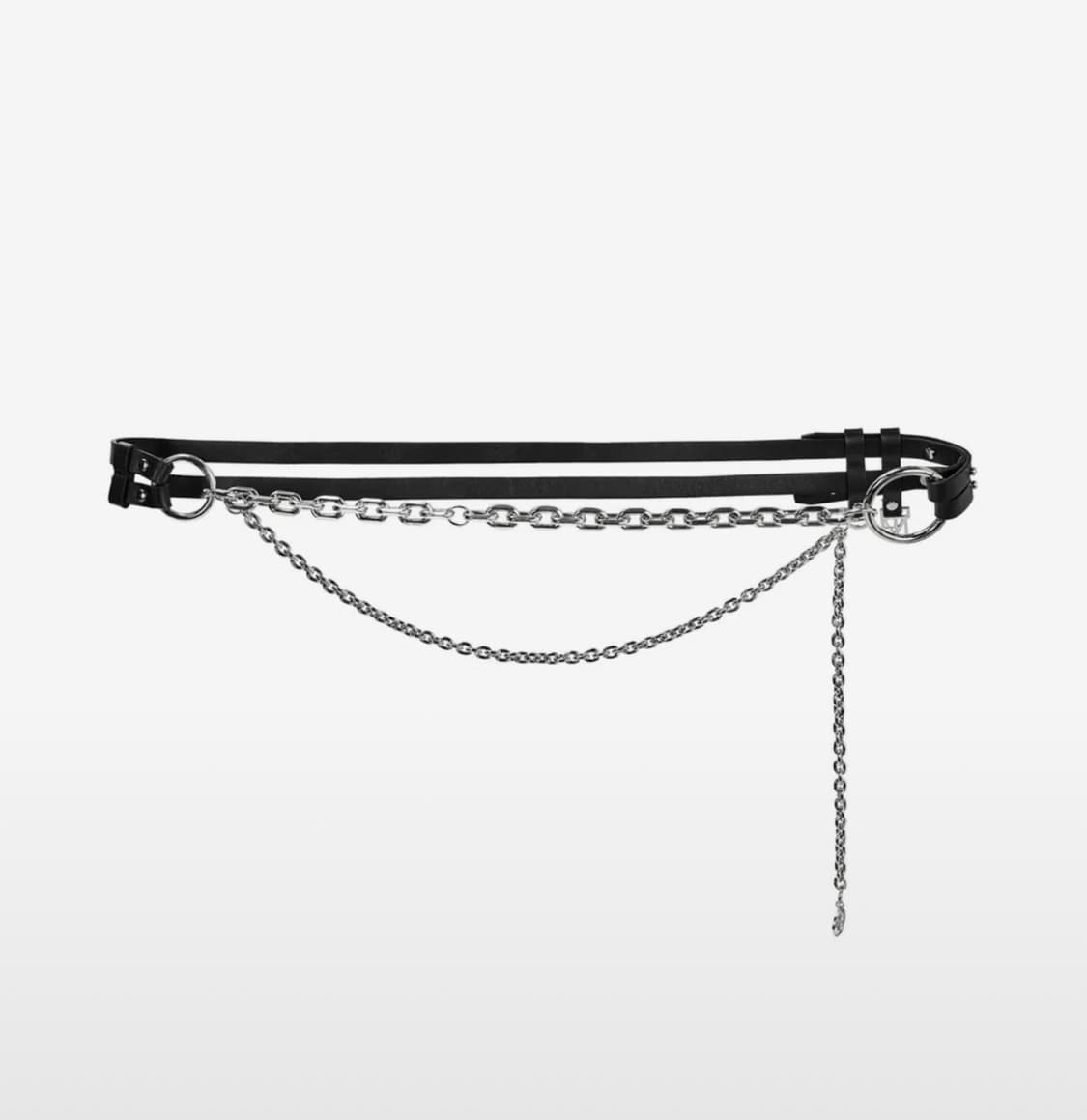 트리밍버드 Chain Double Belt 블랙 상품이미지1