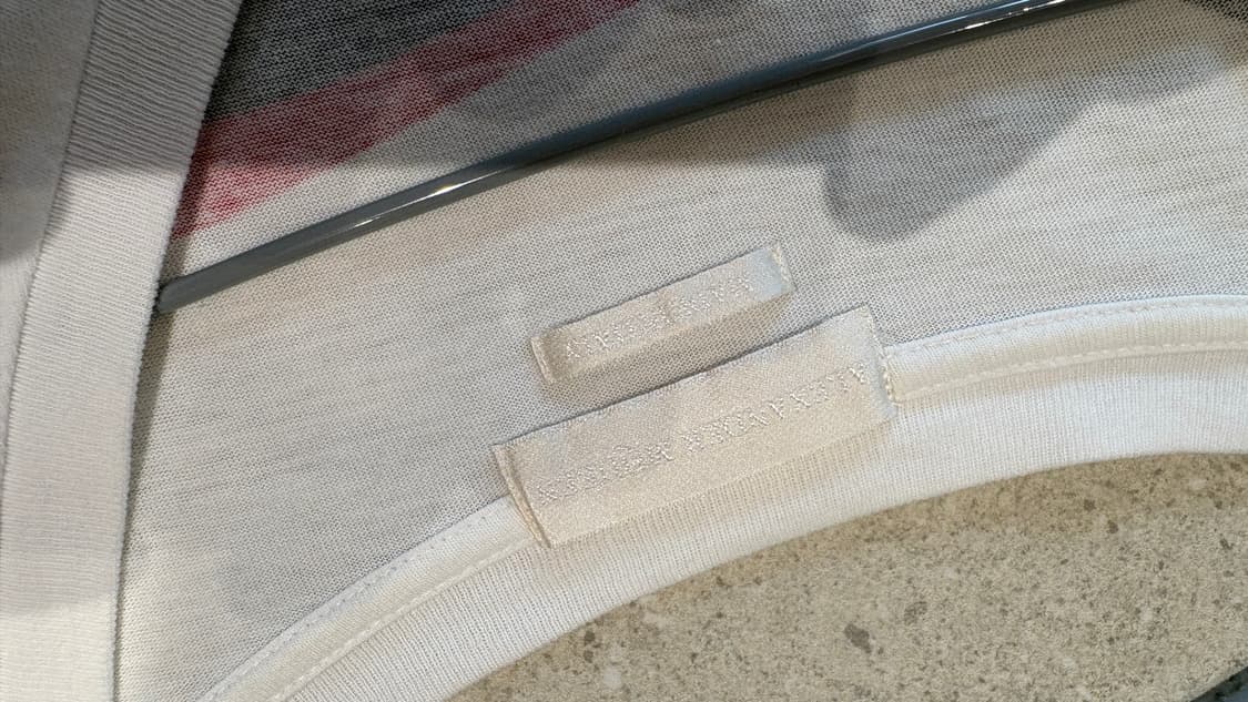 명품 알렉산더맥퀸 이태리 반팔 티셔츠 M 2장 일괄 상품이미지4