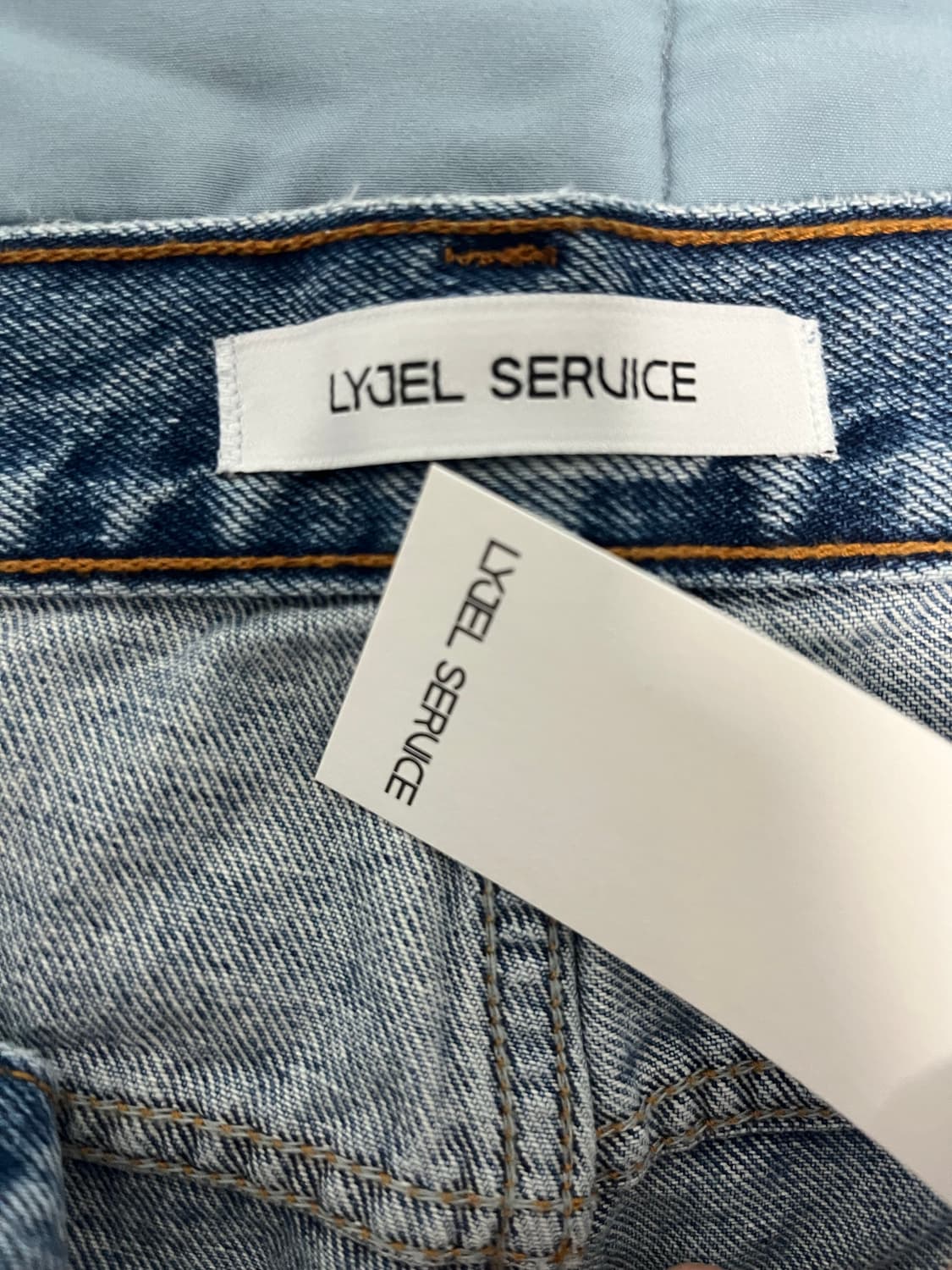  리젤서비스 MULTI STITCH DENIM PANTS 상품이미지3