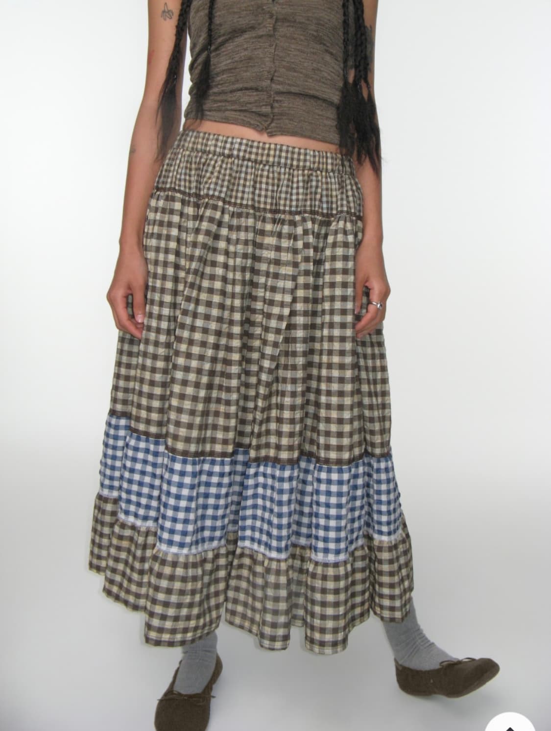 코이세이오 모리 체크 스커트  상품이미지2