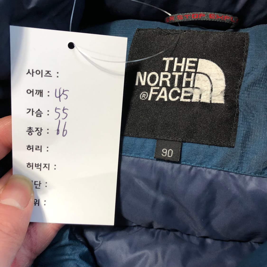 노스페이스 800 구스다운 패딩 상품이미지7