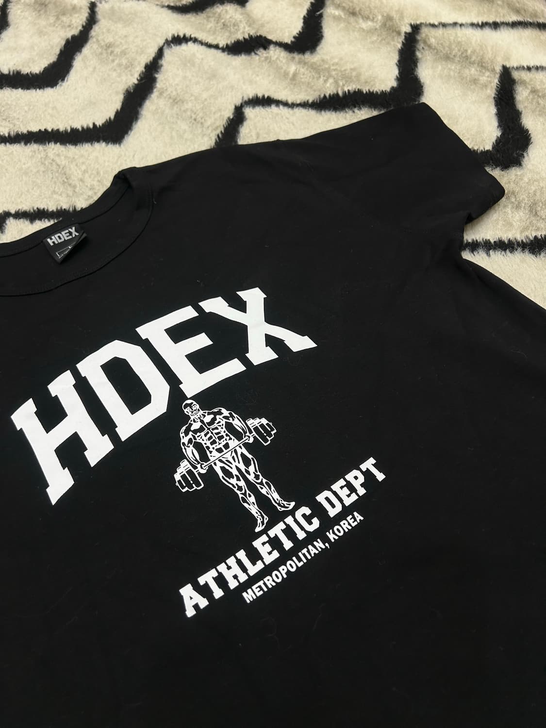 [여성L]Hdex 짐웨어 반팔/블랙 상품이미지1