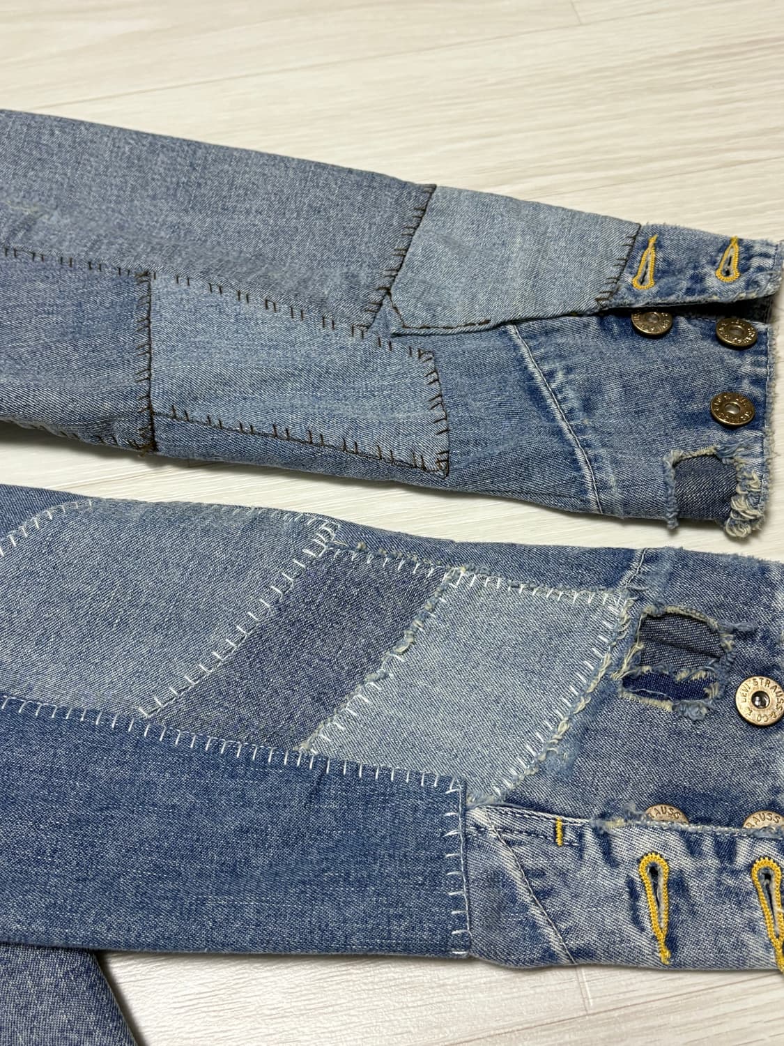 LVC 패치워크 LOT70 색코트 상품이미지3