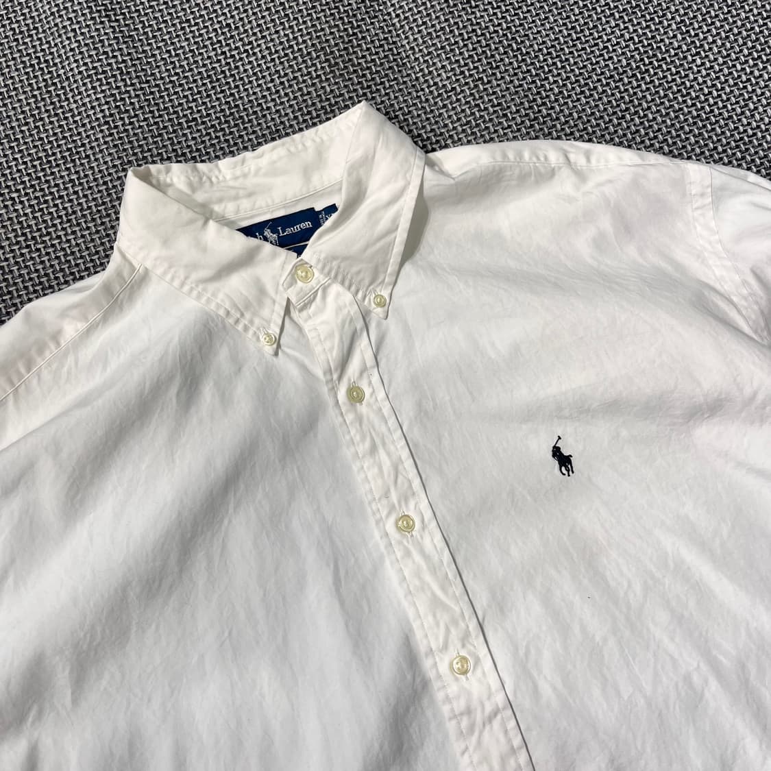 폴로 화이트셔츠 (XL) 상품이미지2