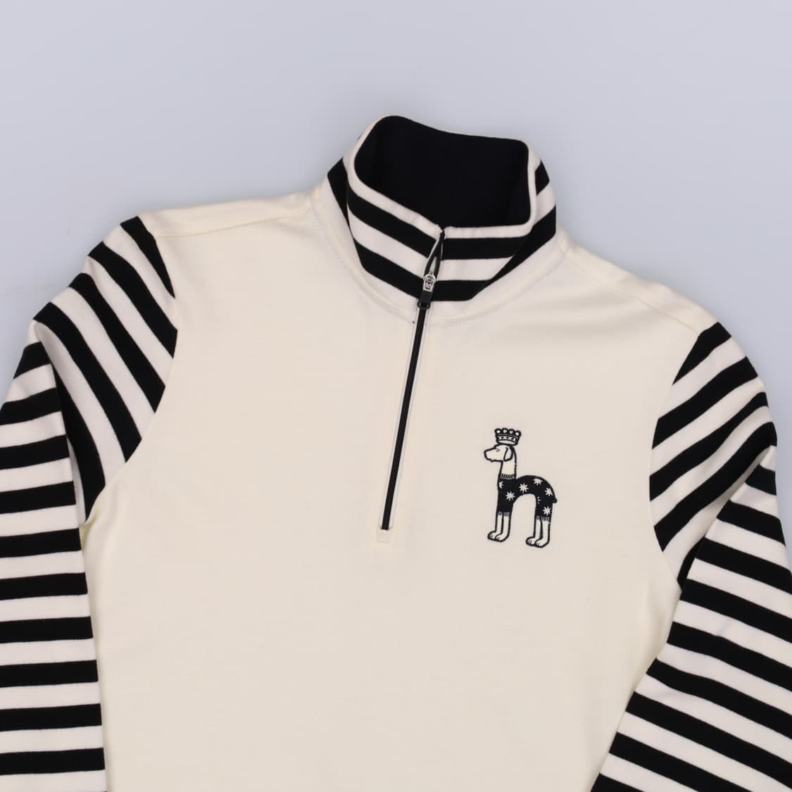 85 헤지스 골프 여성 반집업 니트 4276 상품이미지3