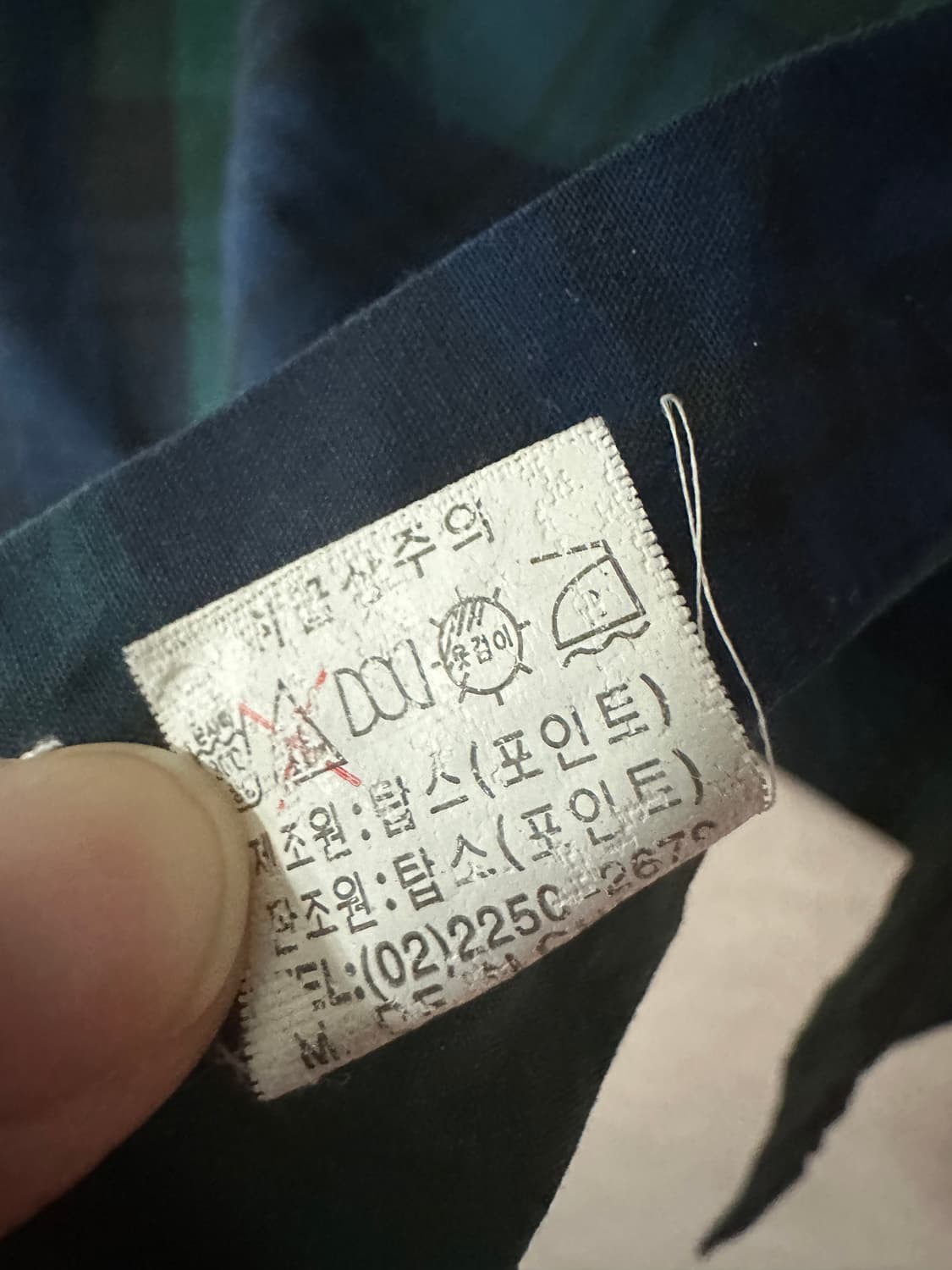 폴로랄프로렌 체크 반팔셔츠 상품이미지6