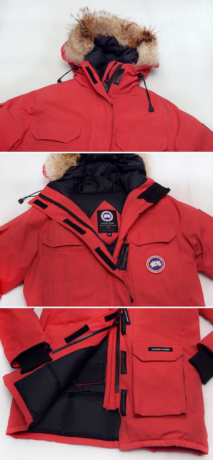 캐나다구스 익스페디션 헤비다운 패딩 파카 레드 (WM / 100+) 상품이미지4