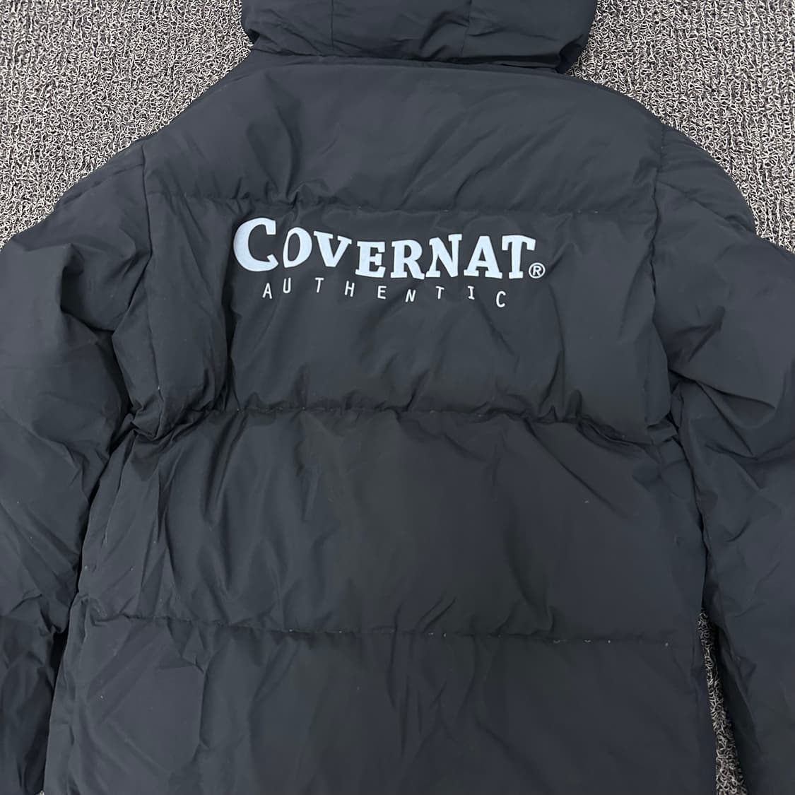커버낫 덕다운 롱패딩 블랙 M 상품이미지6
