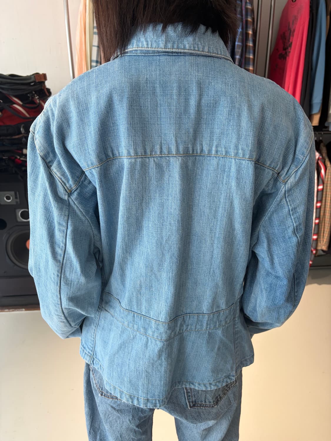 Eddie Bauer 라이트 워시 데님 자켓 상품이미지2