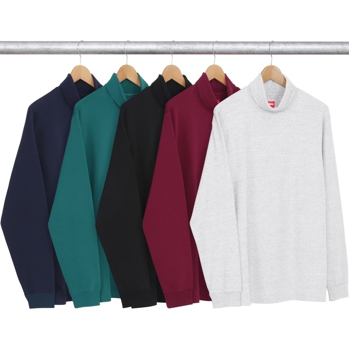 슈프림 솔리드 롱슬리브 터틀넥 블랙 상품이미지3