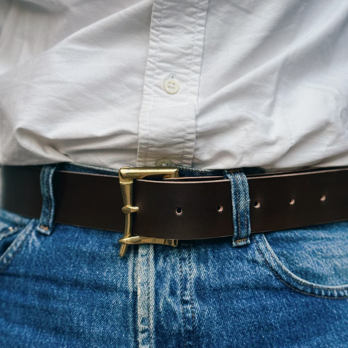 키앙크 카우 베지터블 레더 퀵 릴리즈 벨트 [3Color] 상품이미지9