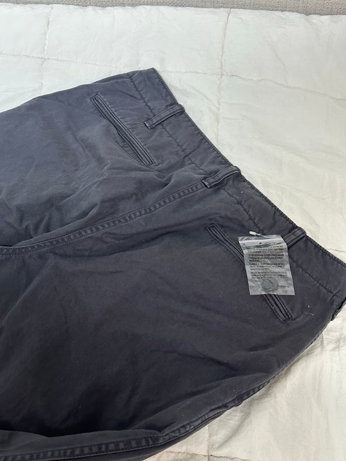 유니클로 치노 팬츠 차콜 33 상품이미지3