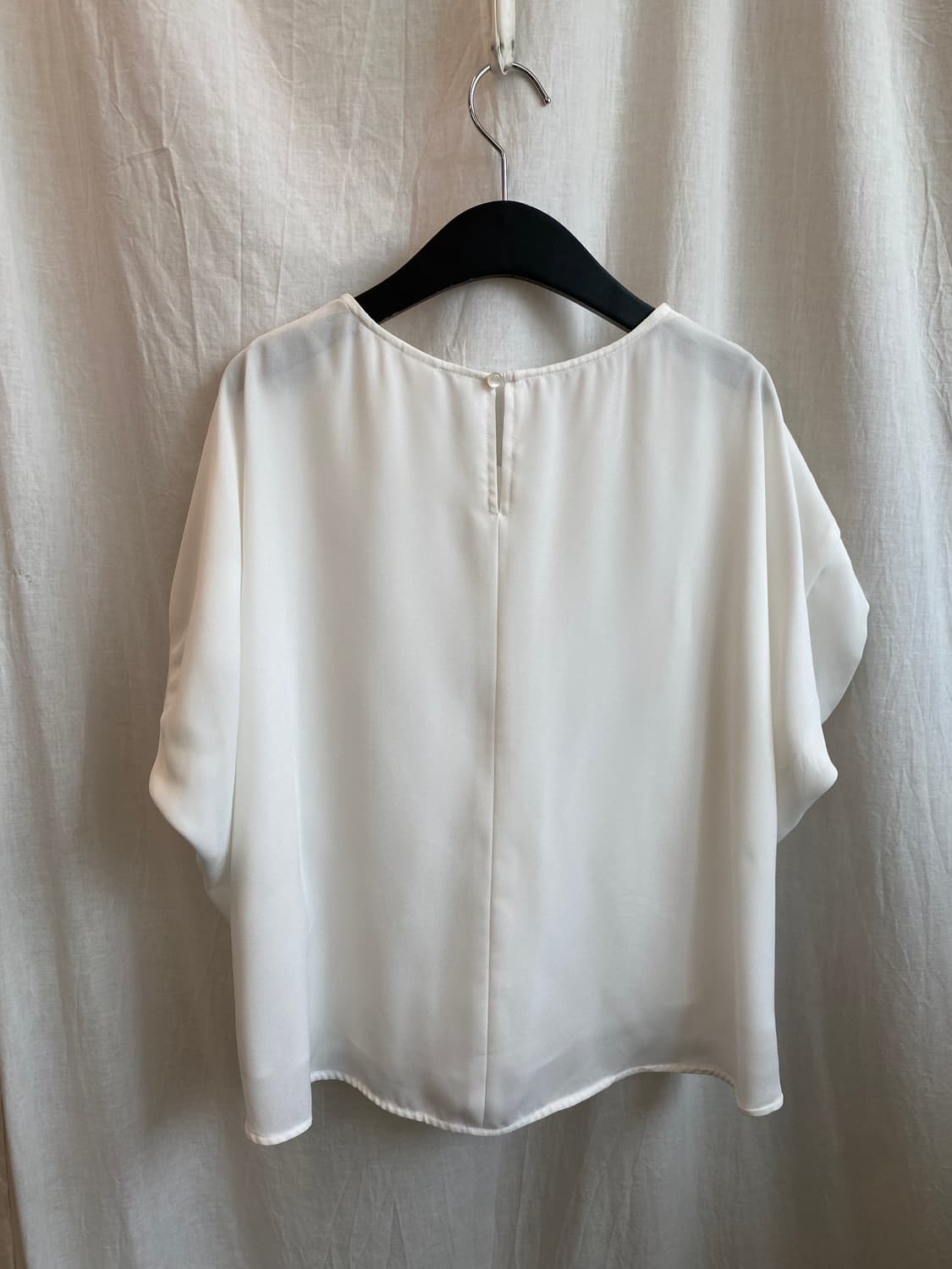 LITTLECHIC 화이트 반팔블라우스(M) 상품이미지7