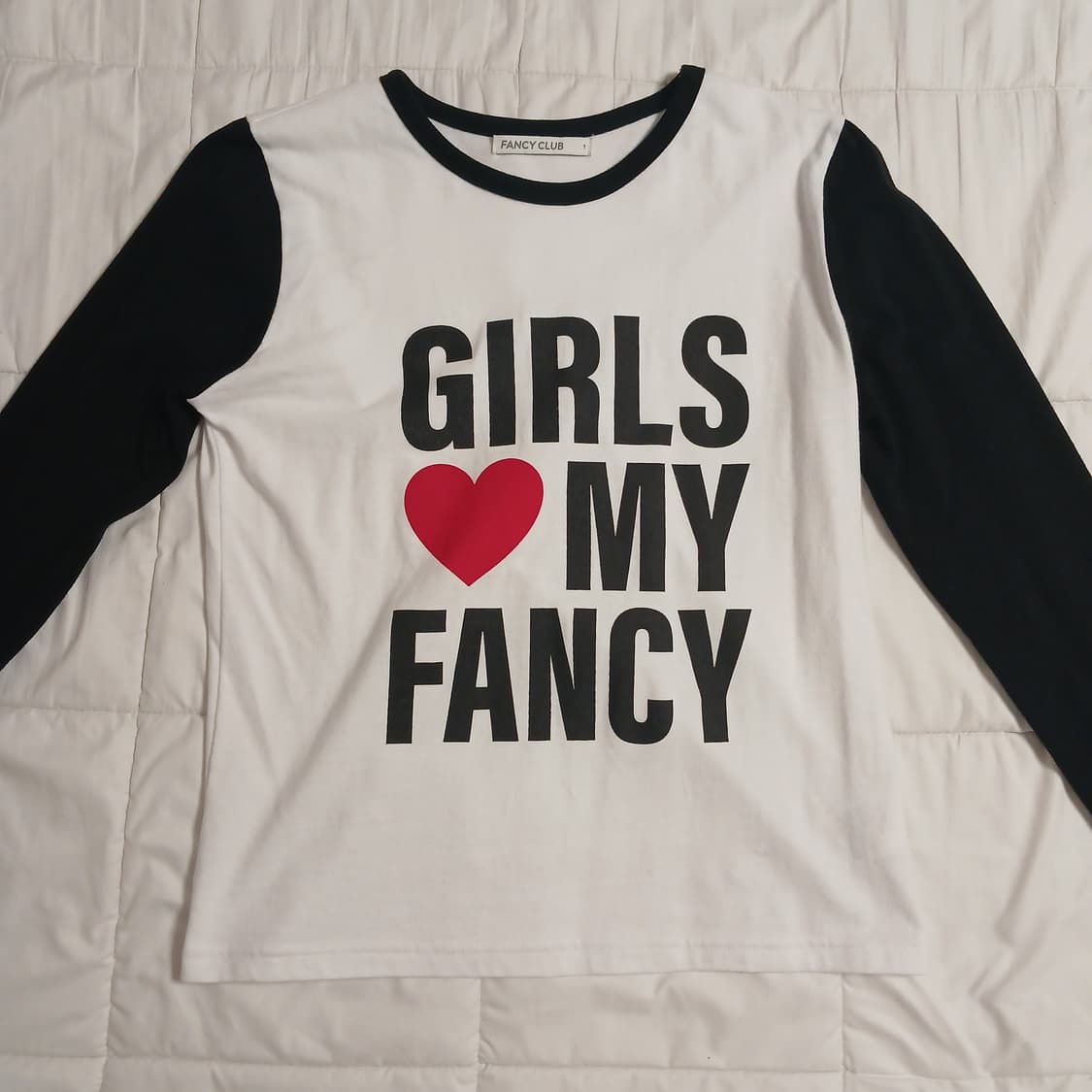 팬시클럽 걸스 러브 마이 팬시 롱슬리브 상품이미지3