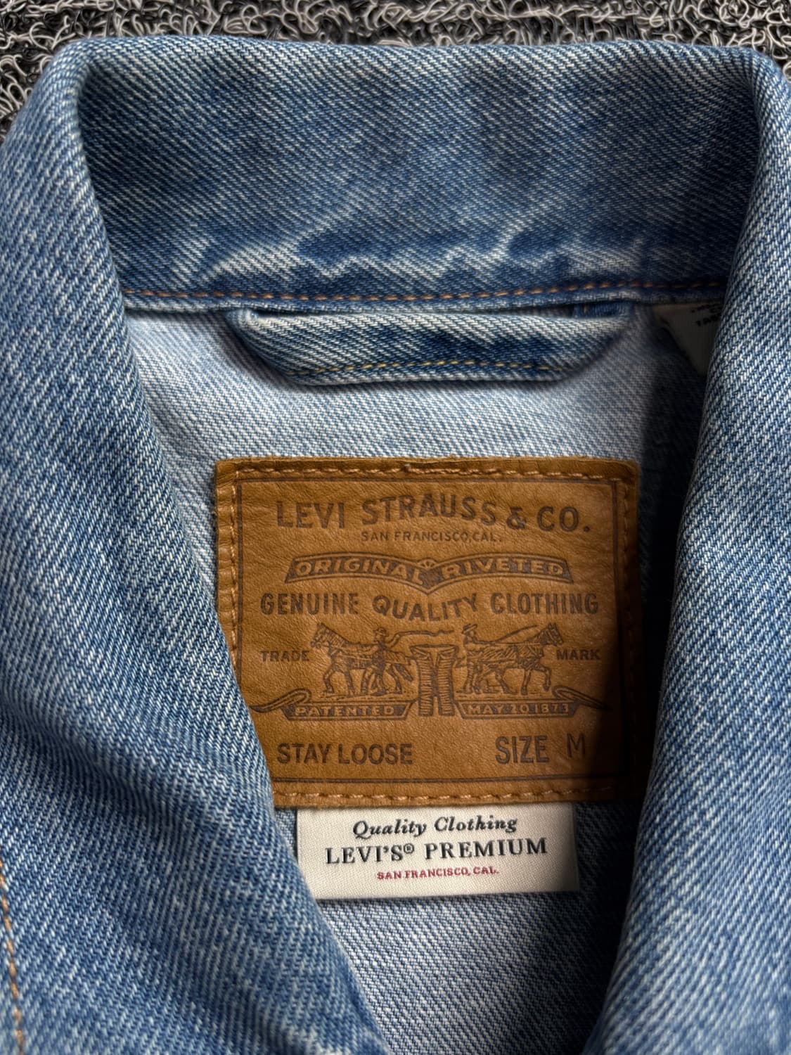 리바이스 프리미엄 빅E 2세대 데님 트러커 자켓 1960 상품이미지3