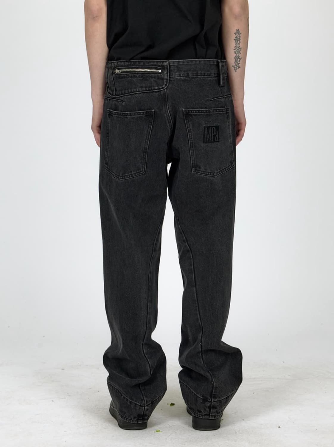 MPa DRIFT DENIM PANTS (Black) 상품이미지1