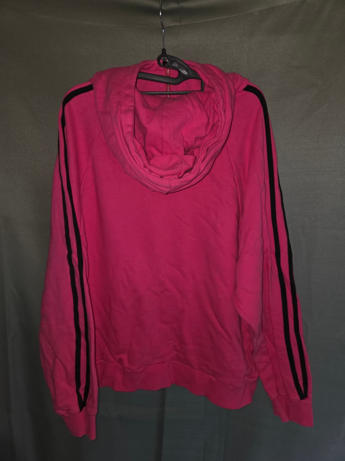 5천원 급처! 하이넥 레이싱 유니폼 후드티 핑크 상품이미지2