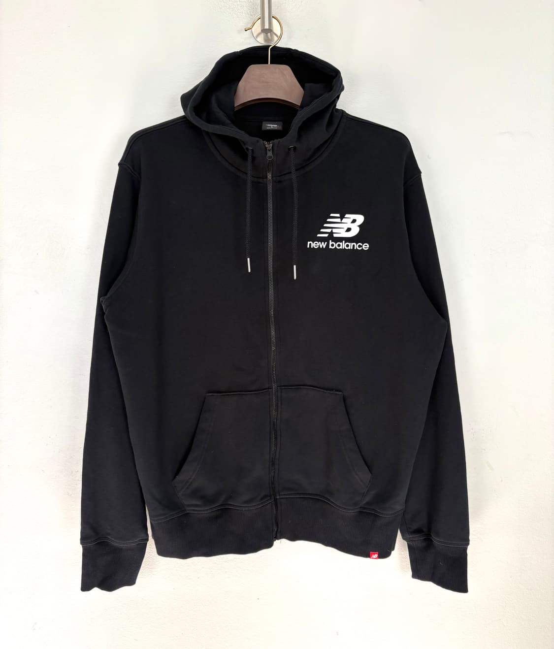 [2XL]뉴발란스 블랙 후드 집업  상품이미지4