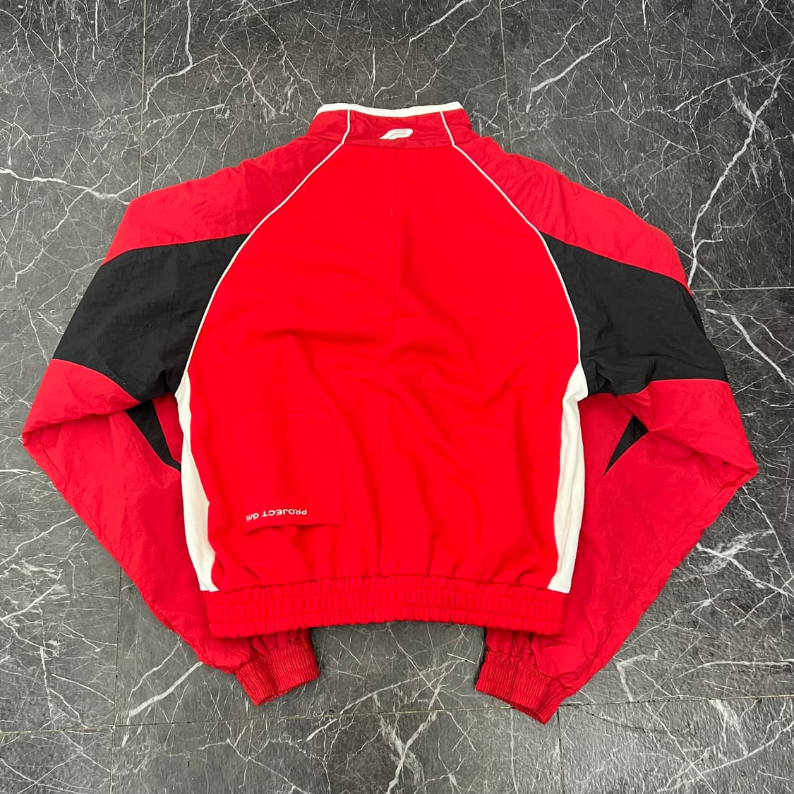 프로젝트 G/R 리컨스트럭티드 하이브리드 트랙 자켓 레드 상품이미지3