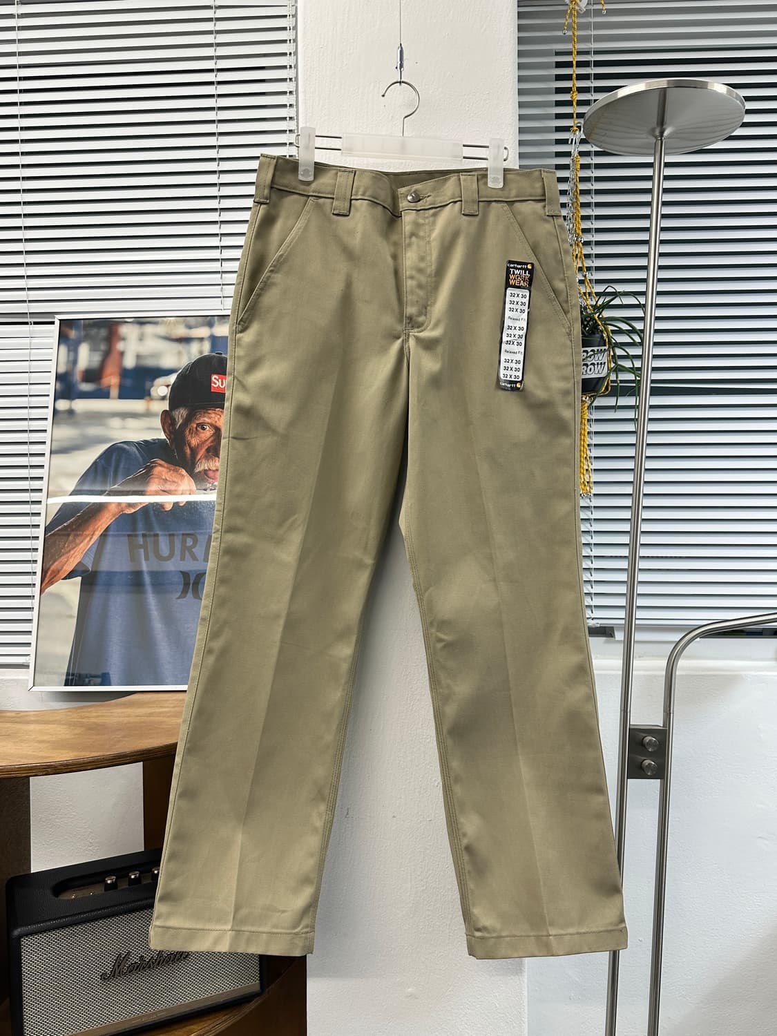 새상품)칼하트 트윌 코튼 워크팬츠 32  상품이미지2