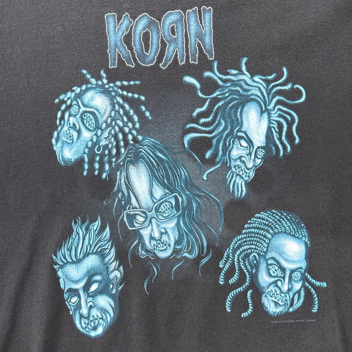 Early 00s Korn 콘 빈티지 티셔츠 XL 상품이미지3