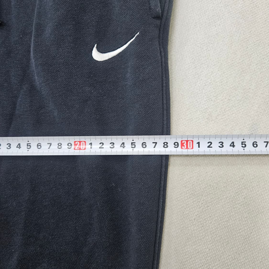 M 나이키 블랙 로고 트레이닝 팬츠 0330Y 상품이미지7
