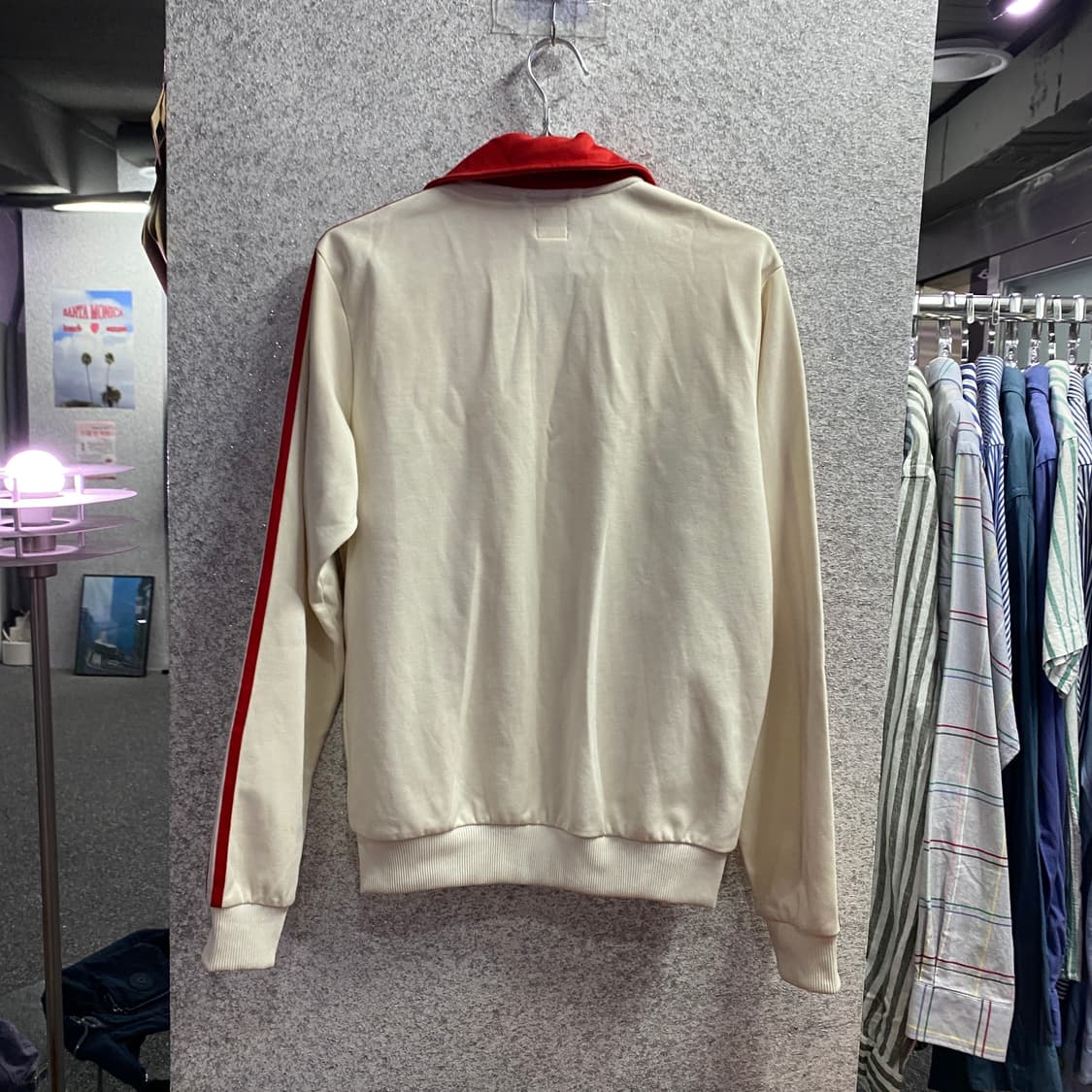 아디다스 베켄바우어 와플 트랙탑 화이트 져지 B4506 상품이미지4