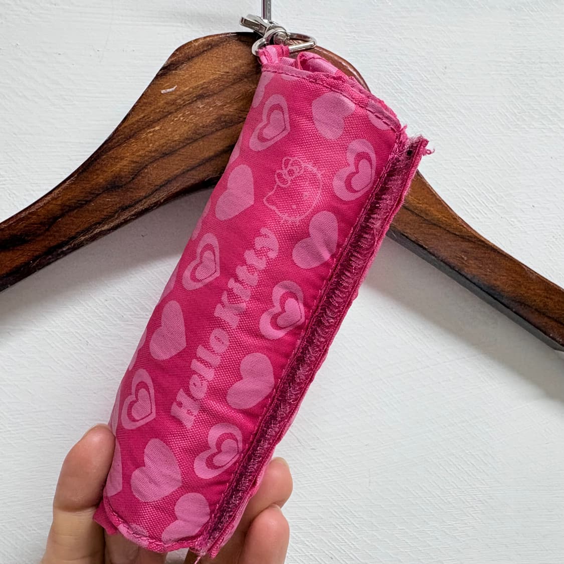 2007 헬로키티 산리오 하트 핑크 장바구니 에코백  상품이미지9