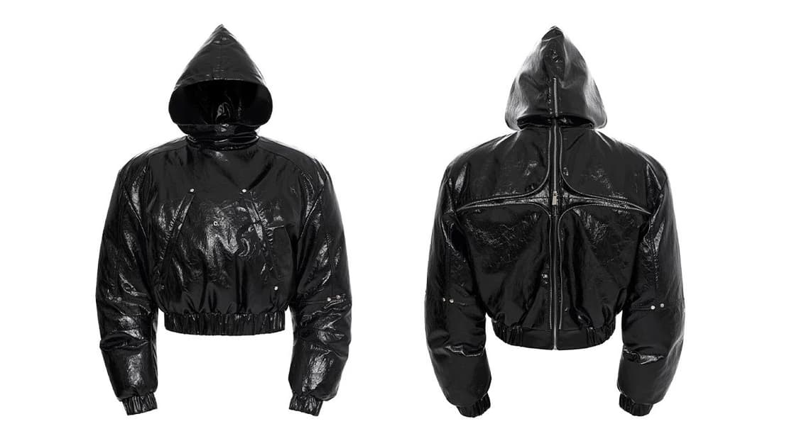 Opium Shadow Gloss Cropped Jacket 상품이미지2